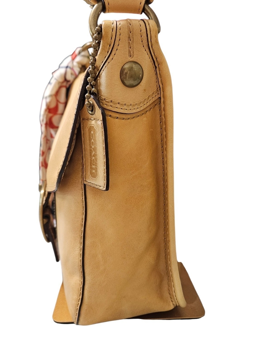 Coach BLEECKER TATTERSAL 2007 Set W/Matching Wristlet & Scarf - Picture 5 of 16